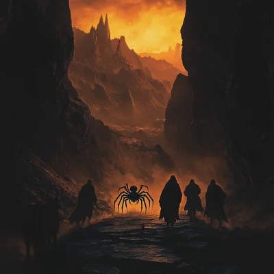 Silhouettes in the Wasteland