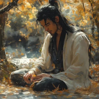 Autumn Forest Herbal Gathering