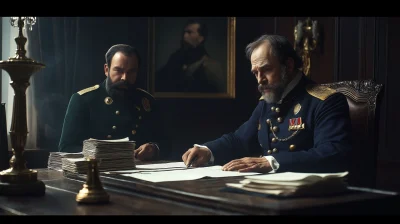 1850s Russian Imperial Office