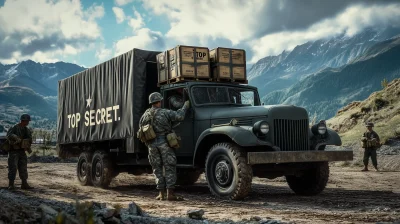 1947 Army Truck Loading