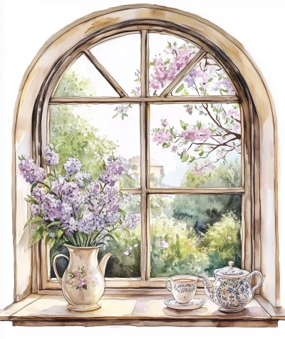 French Arched Window