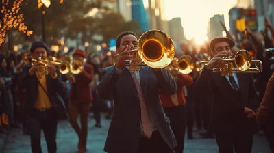 Sunset Parade Performance