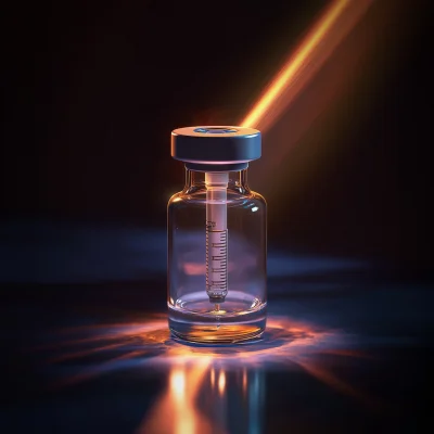 Illuminated Insulin Vial