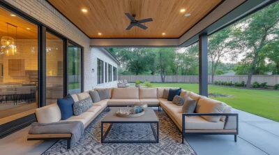 Modern Outdoor Living Area