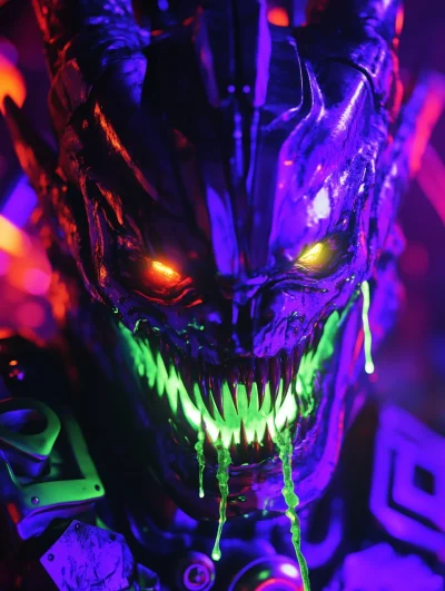 Grotesque Mecha Beast