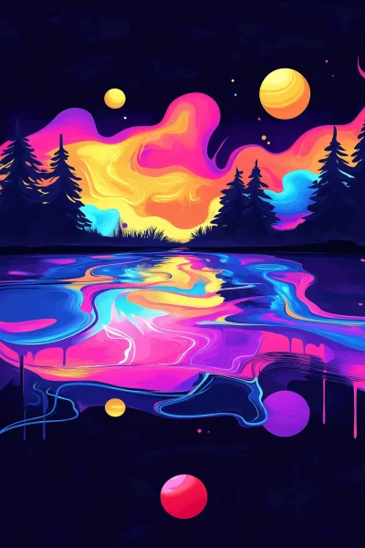 Psychedelic Landscape