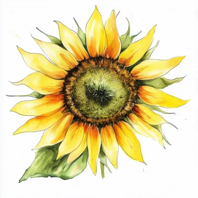 Sunflower Blossom