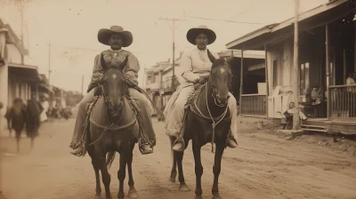 Vintage Mexican Scene