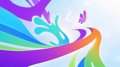 Abstract Colorful Logo