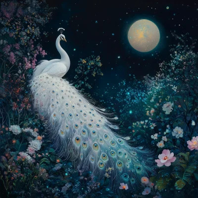 Enchanting Peacock