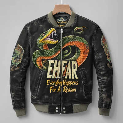 Biker Style Jacket Mockup