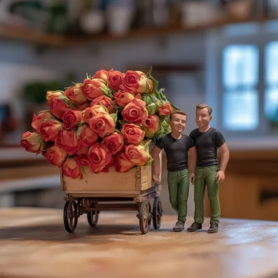 Two Tiny Men