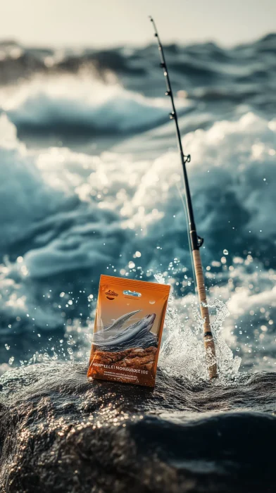 Snack Packet by the Ocean