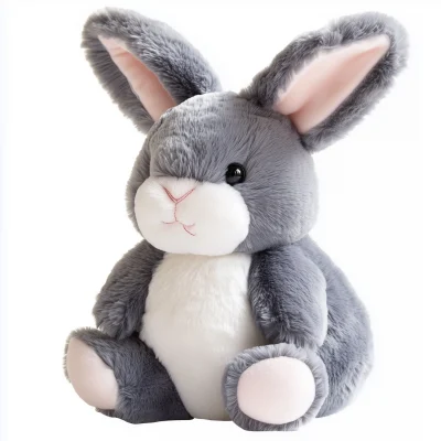 Fluffy Bunny Plush Toy