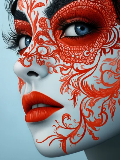 Unique Carnival Makeup