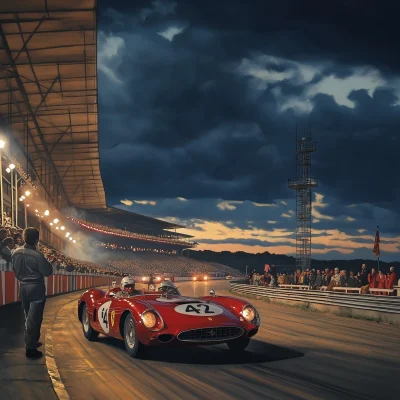 Ferrari at Le Mans 1957