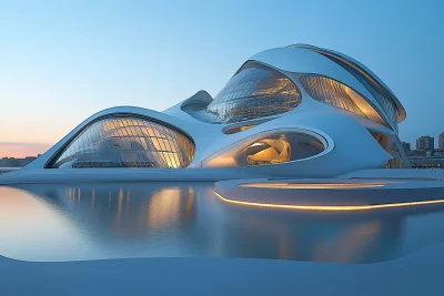 Futuristic Opera House