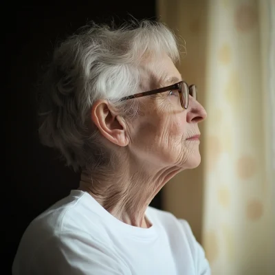 Elderly Woman Portrait