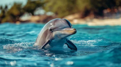 Dolphin at the Beach