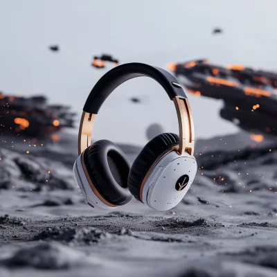 Gaming Headphones in Space