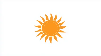 Vibrant Sun Icon