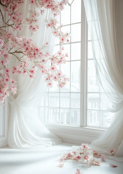 Elegant Indoor Floral Scene