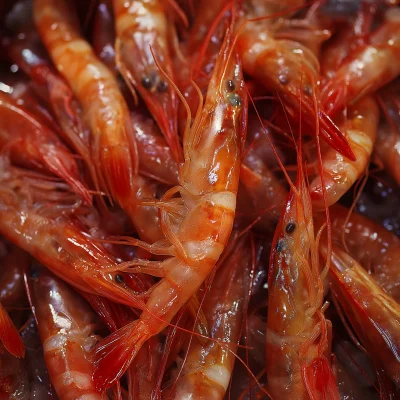 Cooked Krill Dish