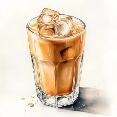 Iced Latte Art