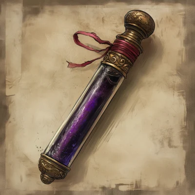 Ornamented Vial of Poison