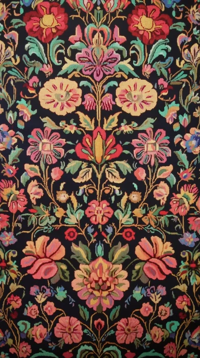 Vivid Persian Carpet