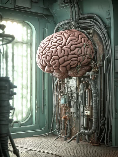 Steampunk Brain Engine