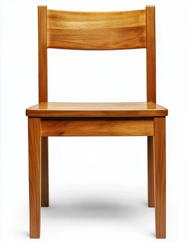 Wooden Chair Front View