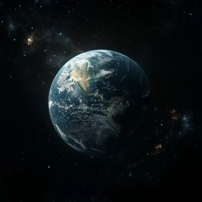 Earth in the Dark Universe