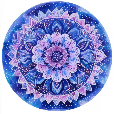 Watercolor Mandala