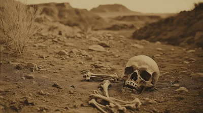 Desert Skull and Bones