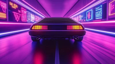 Futuristic Retro View