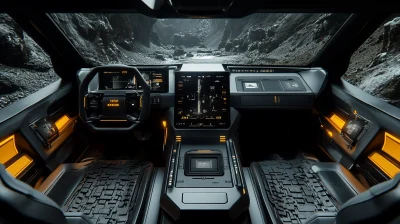 Futuristic Cockpit Design