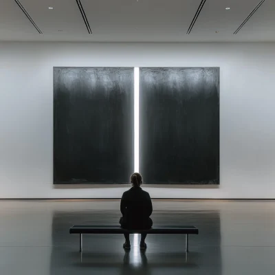 Minimalist Abstract Contemplation