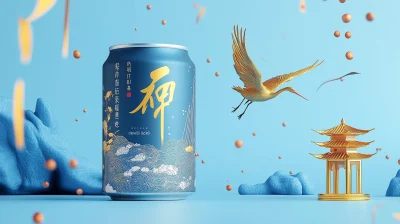 Modern Chinese Craft Beer Poster