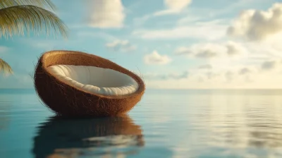 Coconut Sofa by the Sea