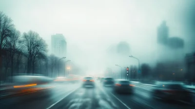 Foggy Cityscape