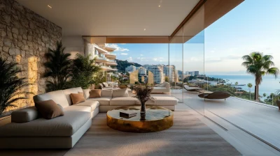 Luxury Apartment with Sea View