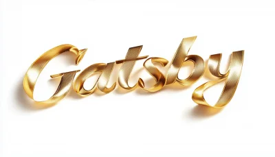 Shiny Gatsby Letters