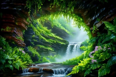 Misty Watkins Glen Gorge