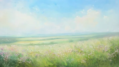 Tranquil Spring Landscape