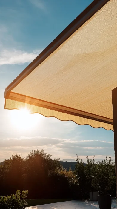 Sunlit Awning Textile