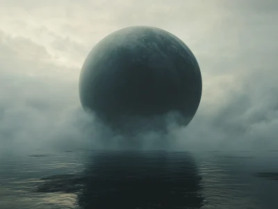 Isolated Planet in Fog