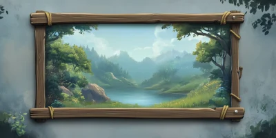 Disney Pixar Style Frame