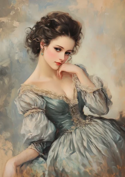 Neoclassical Portrait of a Woman