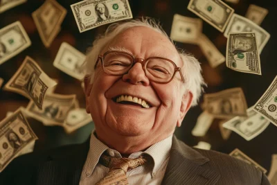 Warren Buffett Smiling